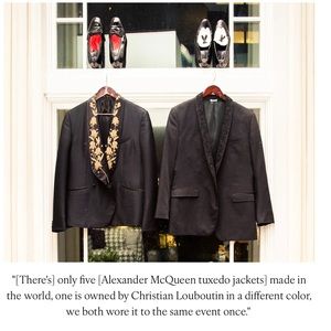Dolce&Gabbana and Alexander McQueen blazer